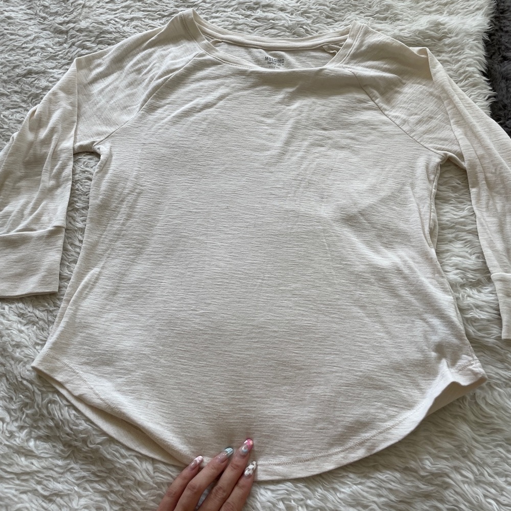 Cotton Oatmeal color shirt